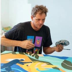 Andrew Dennis at work