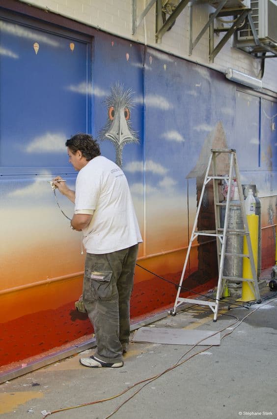 Greg Mac at work