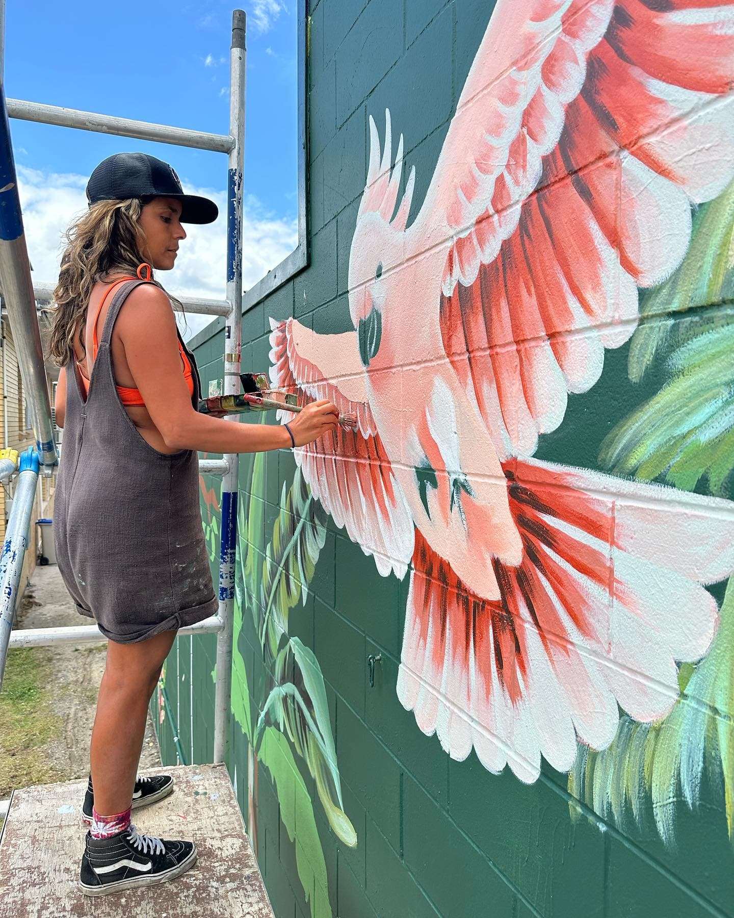 Kaina Morais at work